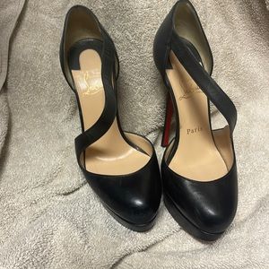 Authentic Christian Louboutin size 36 1/2. Mary Janes